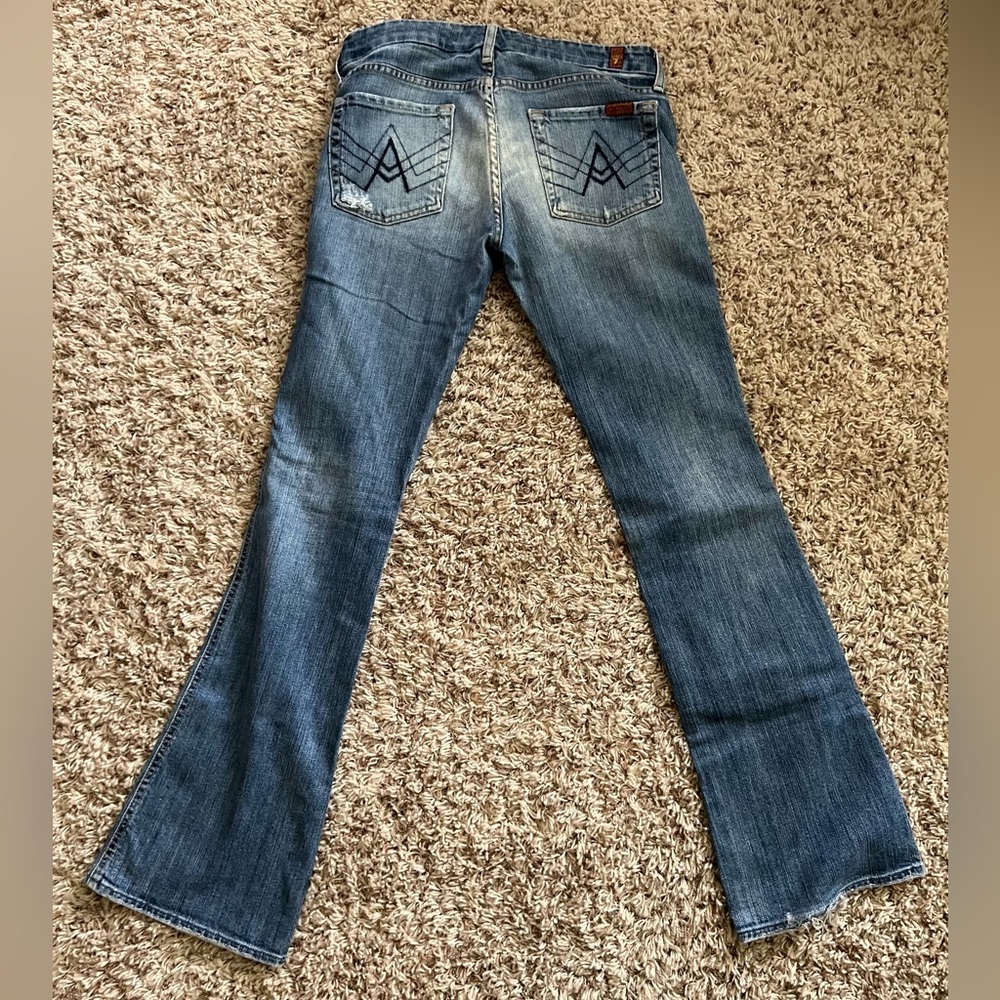 Vintage 7 For All Mankind A Pocket Size 28